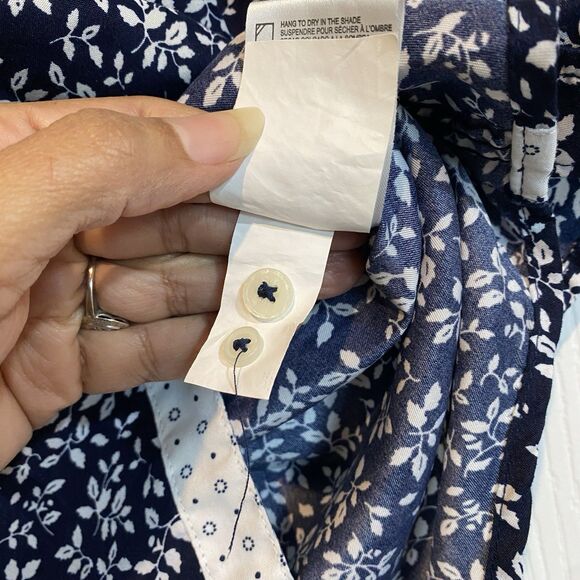 Mens Shirt XL Urban Modern Floral Office-Evening Effortless Style Weekend Ready - Picture 10 of 10